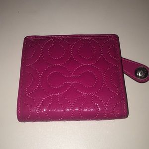 Hot Pink Coach Wallet